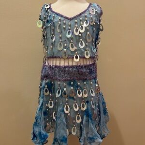Girls jazz dance costume